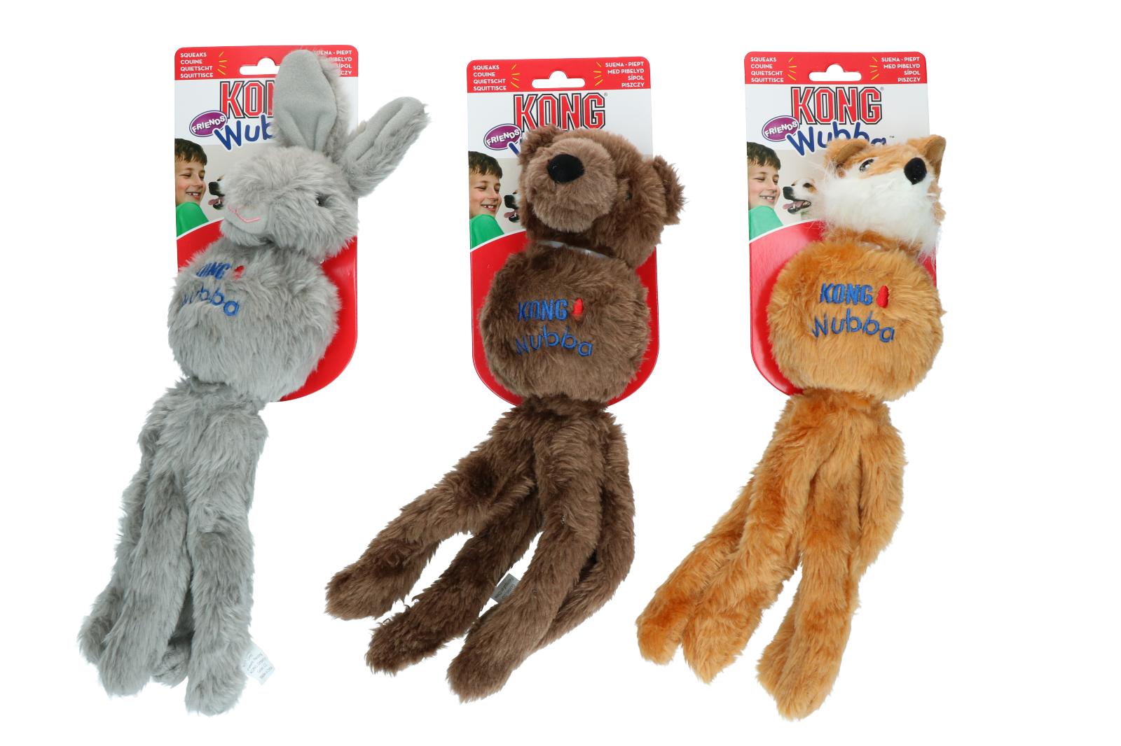 KONG Wubba Friends Assorti L