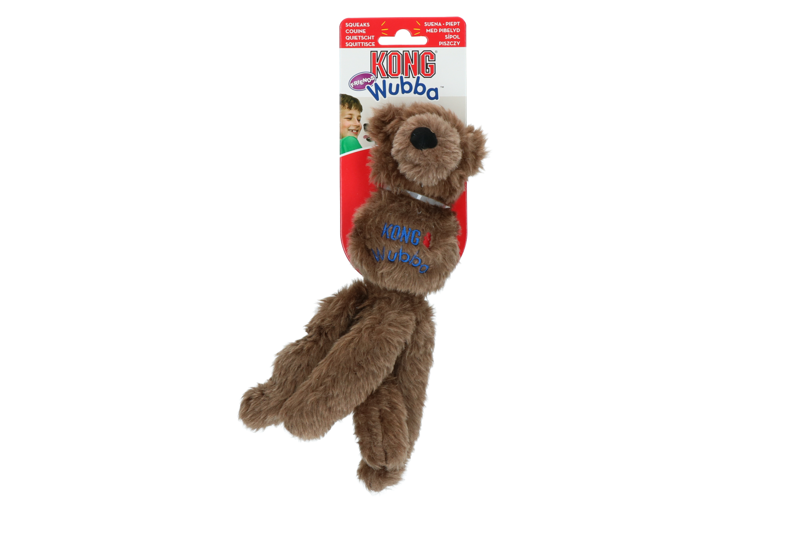 Alternative view of KONG Wubba Friends Assorti S