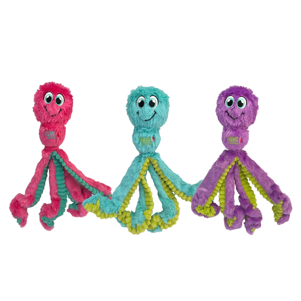 Alternative view of KONG Wubba Octopus Assorti L