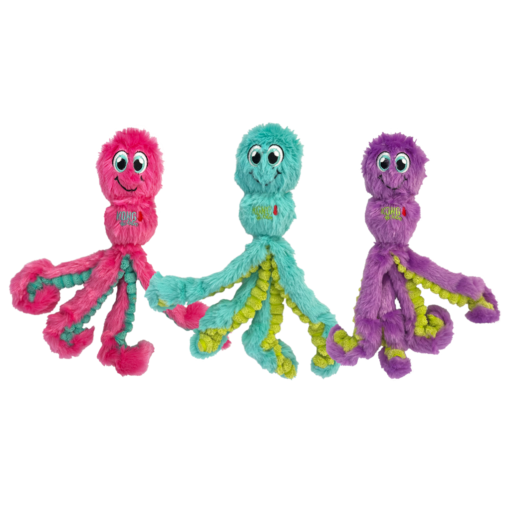 Alternative view of KONG Wubba Octopus Assorti S