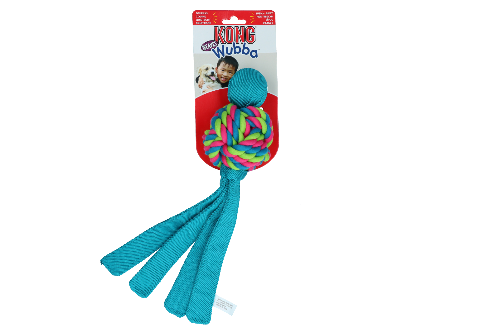 KONG Wubba Weaves Assorti L