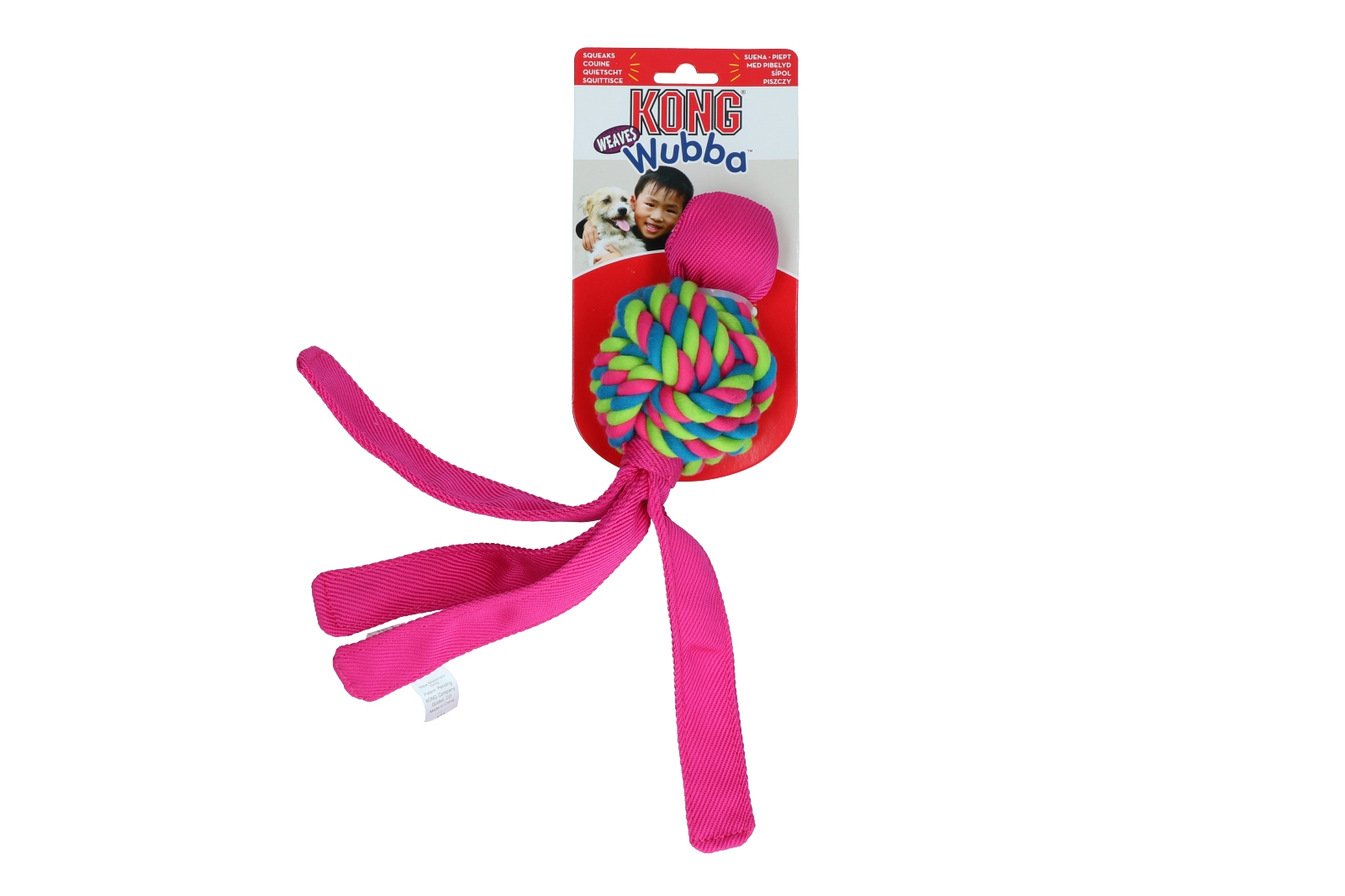 Alternative view of KONG Wubba Weaves Assorti L