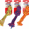 KONG Wubba Weaves met touw Assorti S