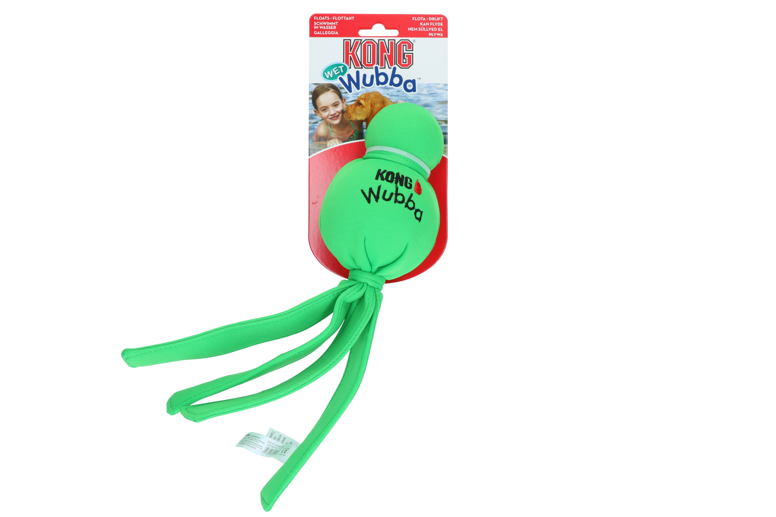 Alternative view of KONG Wubba Wet Assorti L