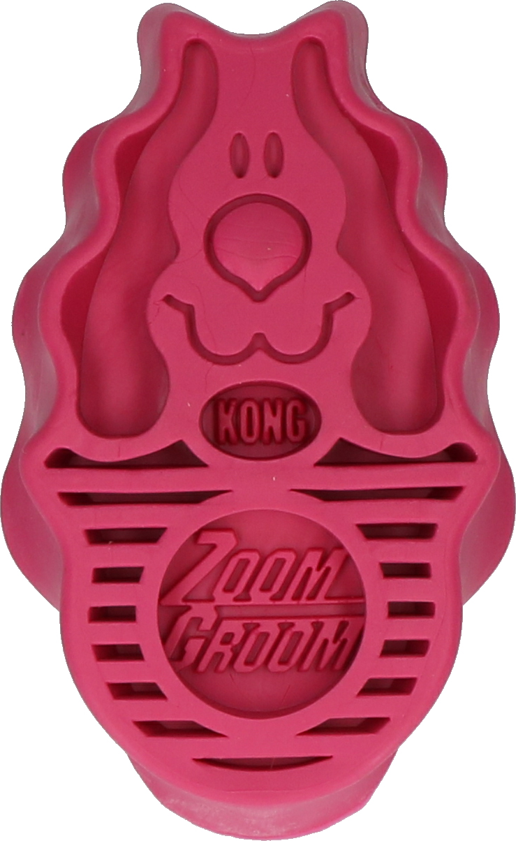Alternative view of KONG ZoomGroom Framboos L