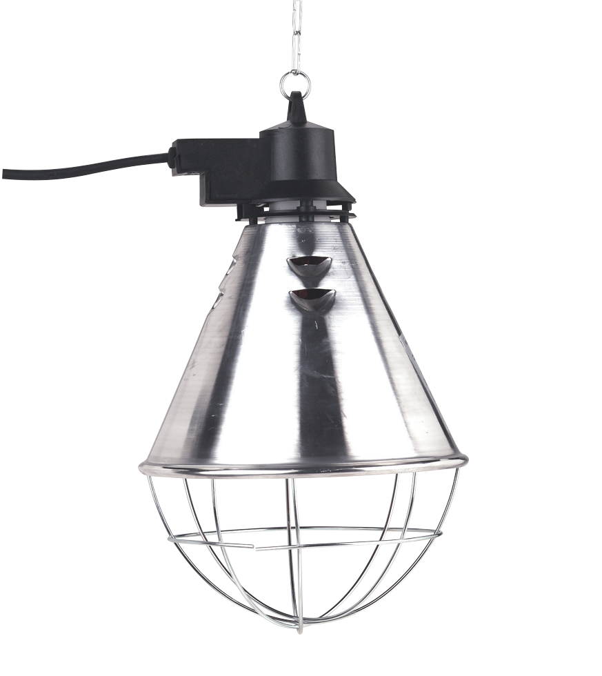 Lampenkap compl. + 5 m snoer + spaarschakelaar