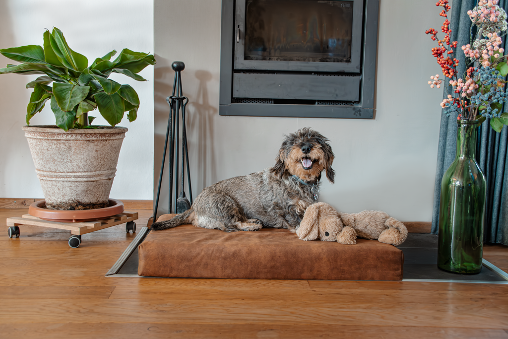 Alternative view of Let's Sleep Mellow Mattress Orthopedisch Kussen M Cognac