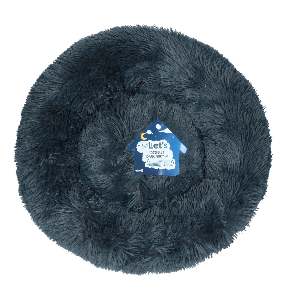 Let's Sleep Donut Donkergrijs M