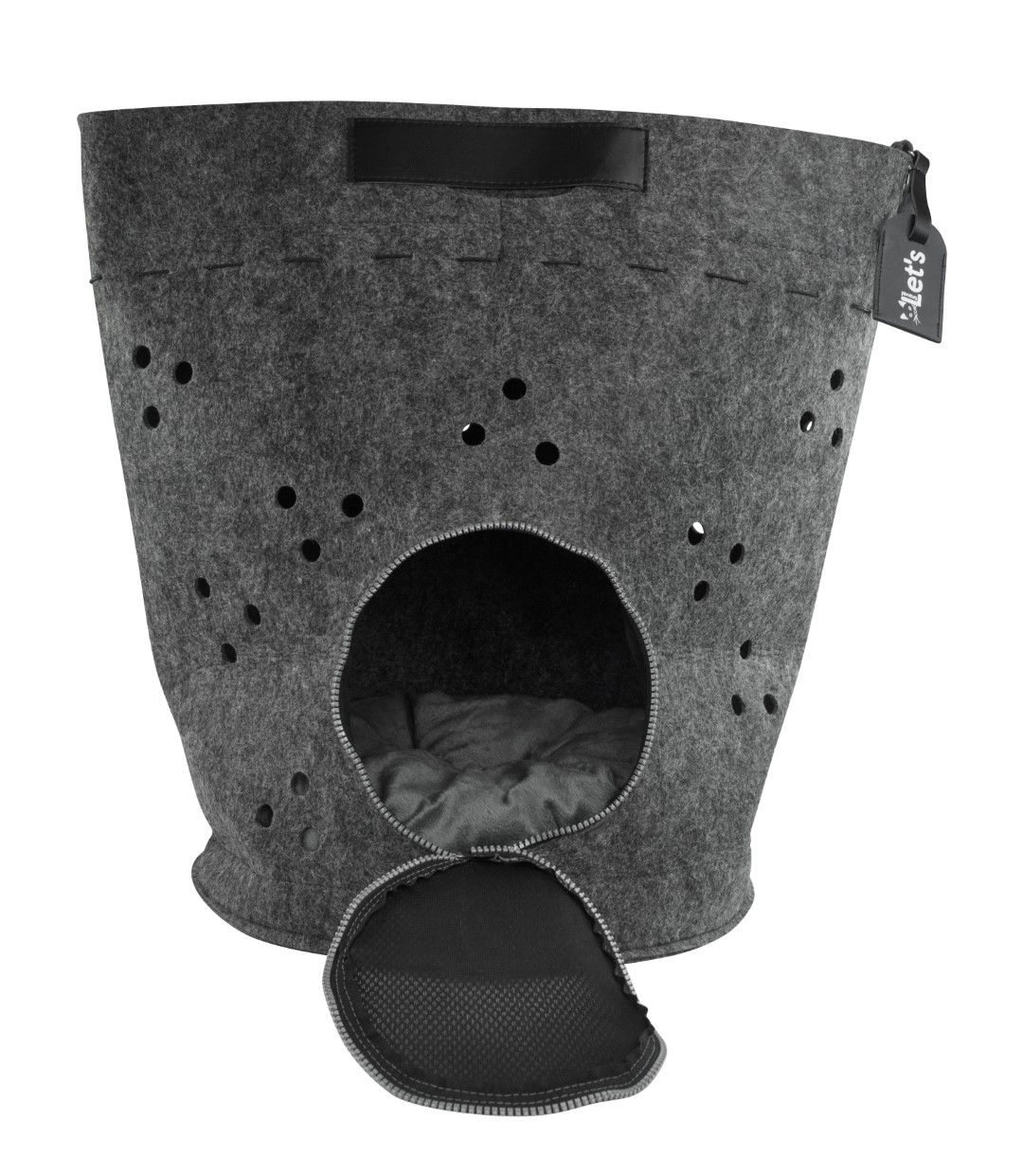 Alternative view of Let's Travel Antraciet