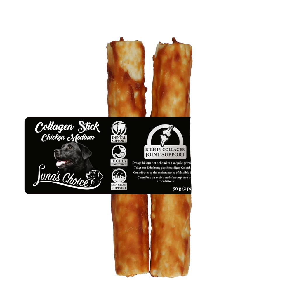 Luna's Choice Collagen Chews Stick Kip M