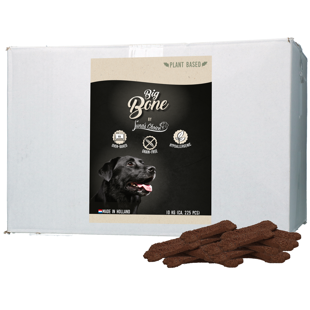Luna’s Choice Plant Based Snack Grootverpakking Bone Large