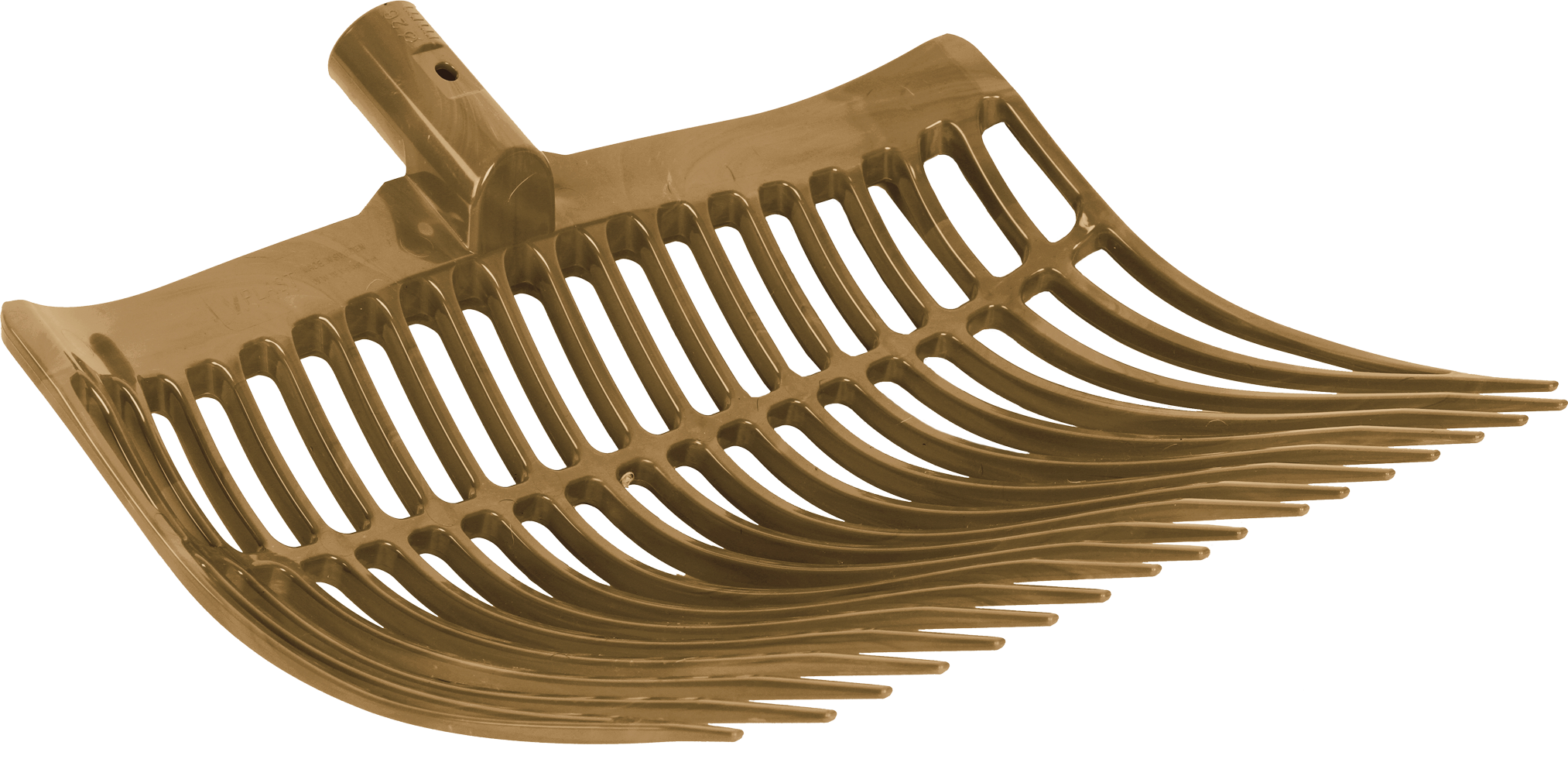 Mestvork zonder steel Goud