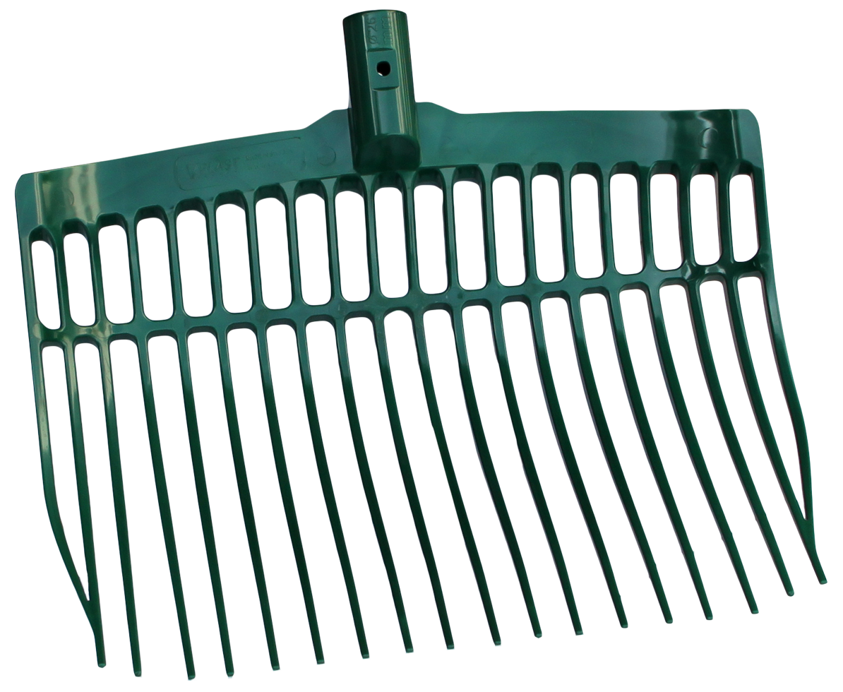 Mestvork zonder steel Groen