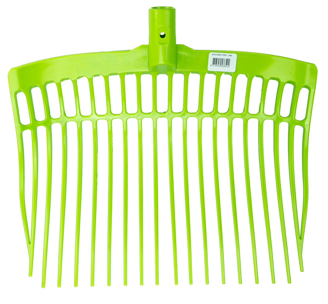 Mestvork zonder steel Limegroen