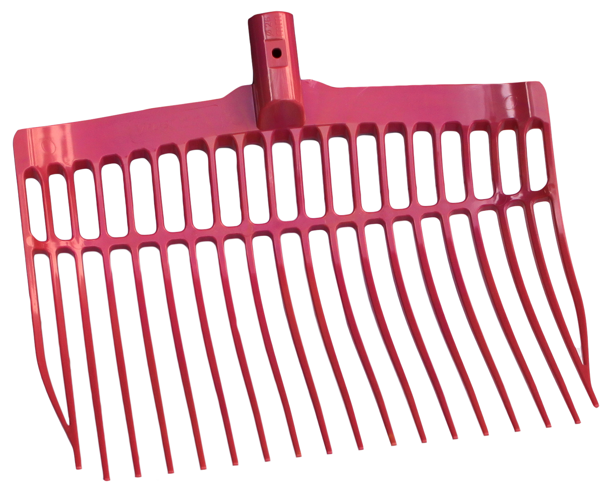 Mestvork zonder steel Roze