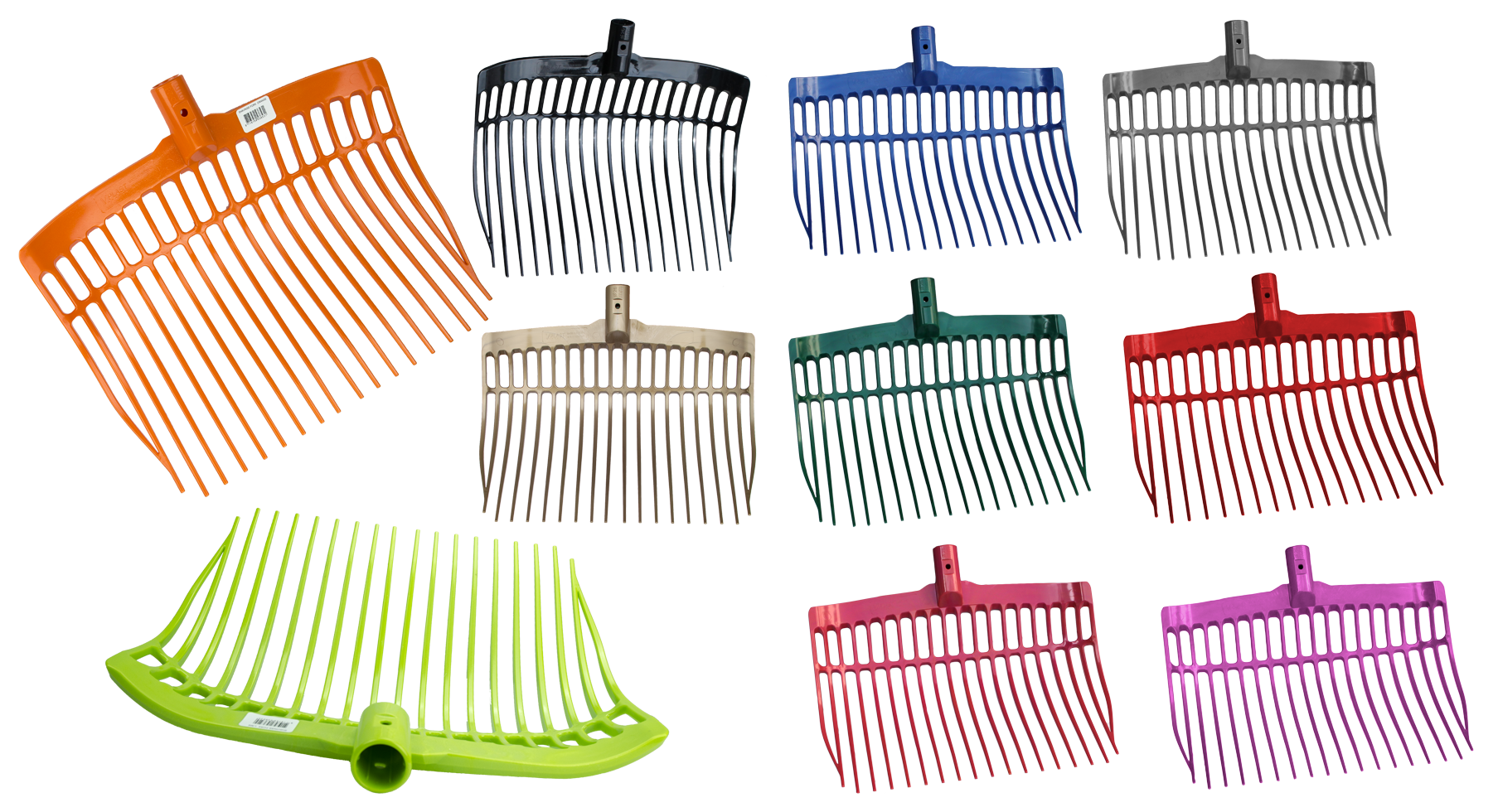 Alternative view of Mestvork zonder steel Blauw