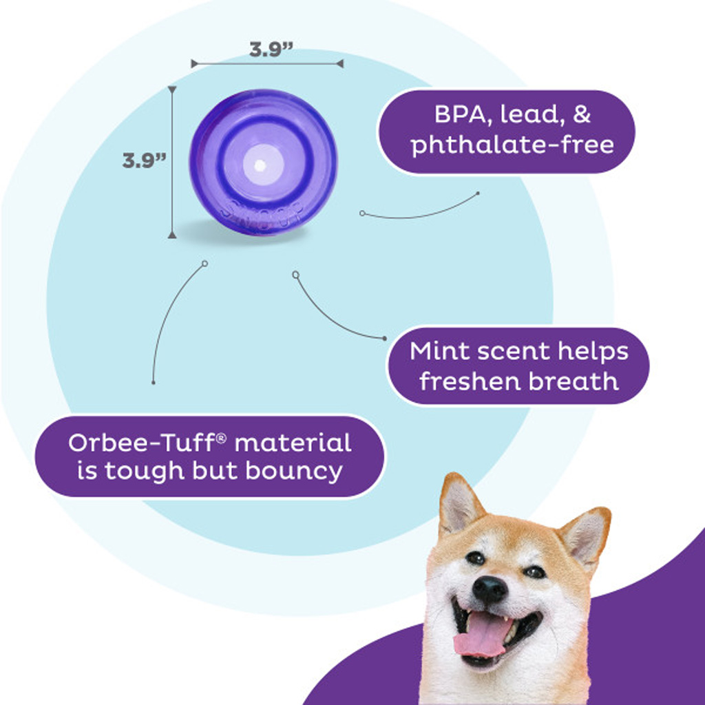 Alternative view of Outward Hound Orbee-Tuff Snoop M Paars