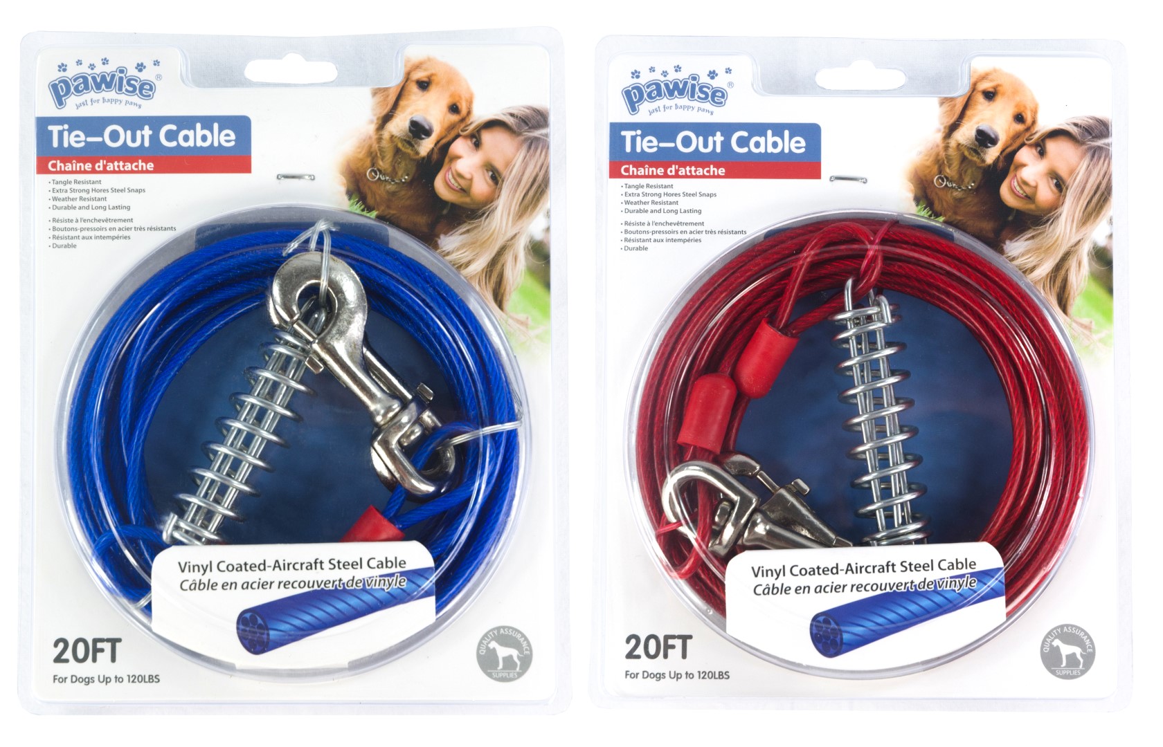 Pawise Tie Out Heavy Duty aanleglijn 7 meter