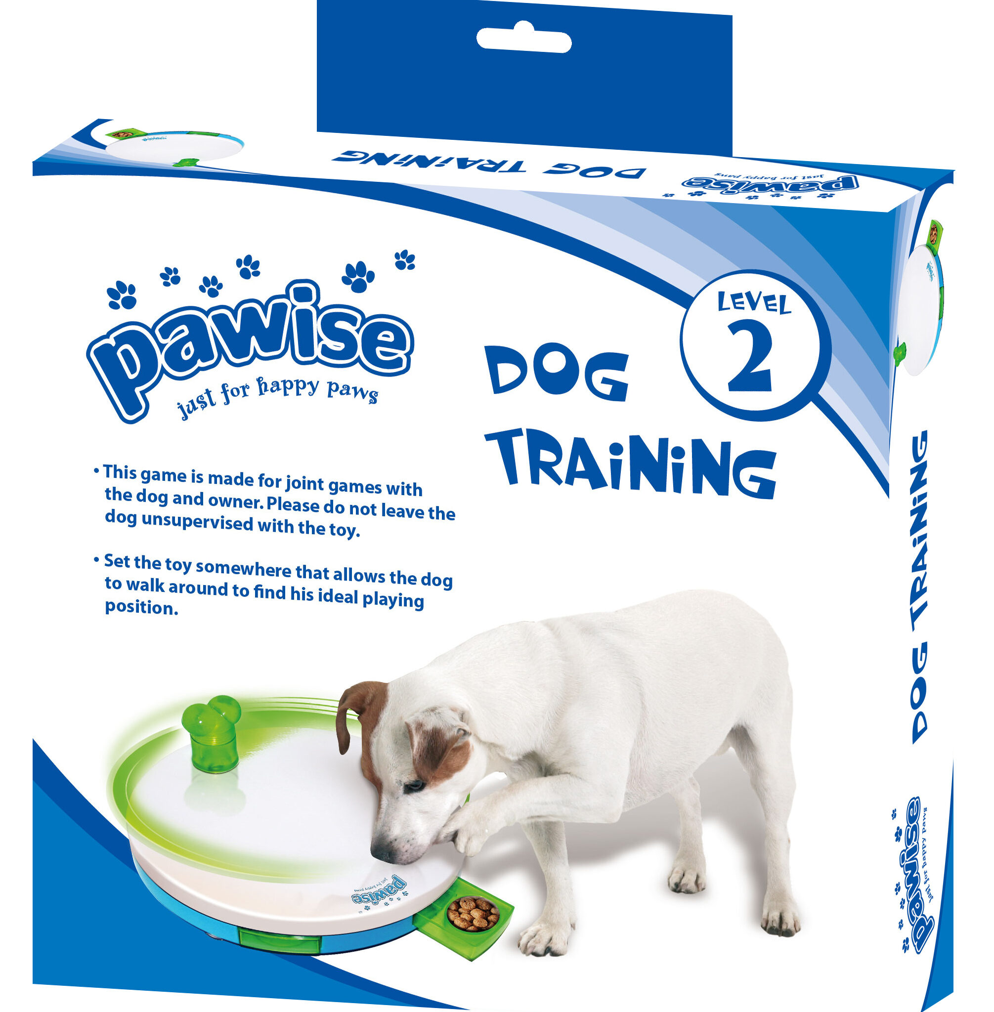 Pawise Dog training toy - Level 2 Spinning Feeder