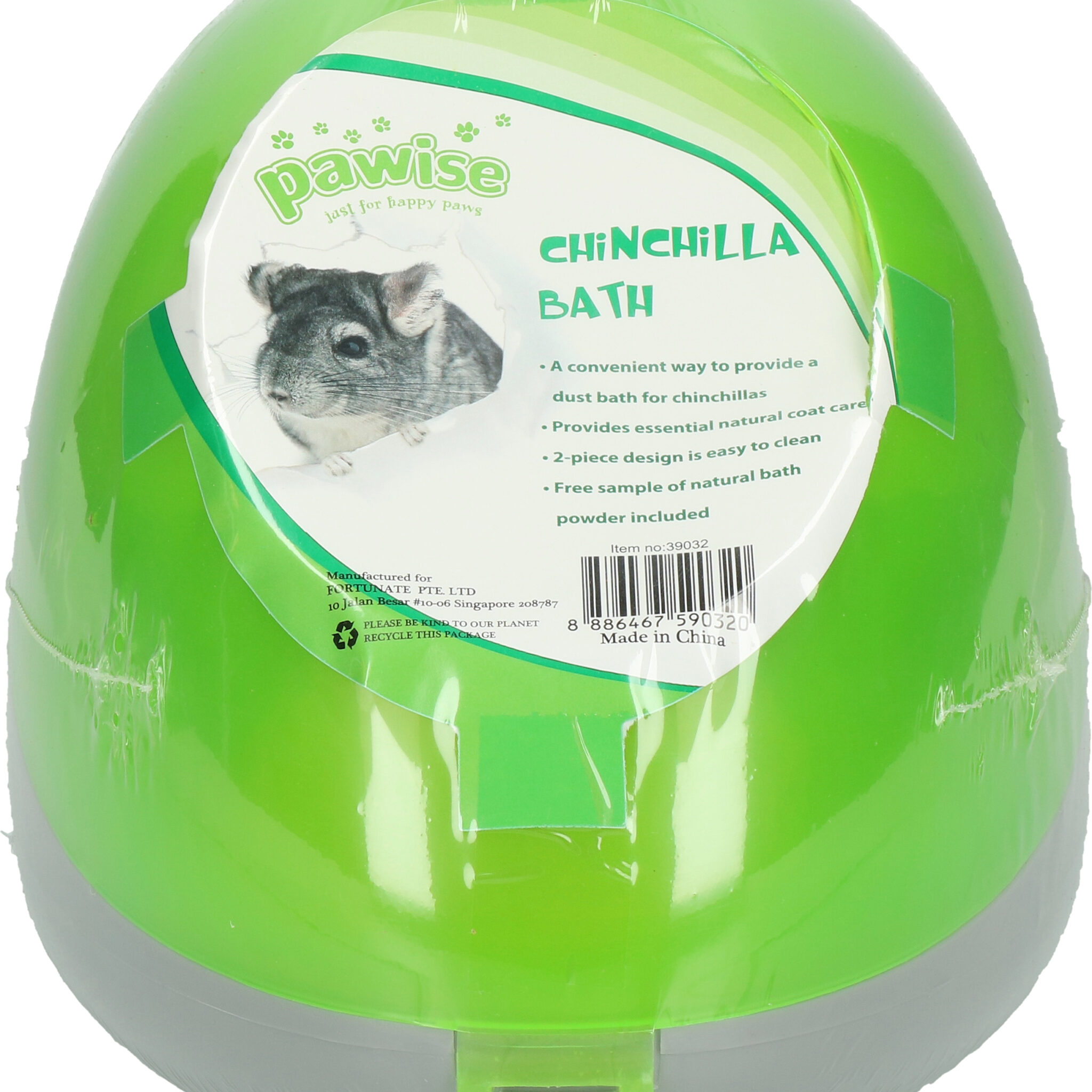 Alternative view of Pawise Chinchilla Bath