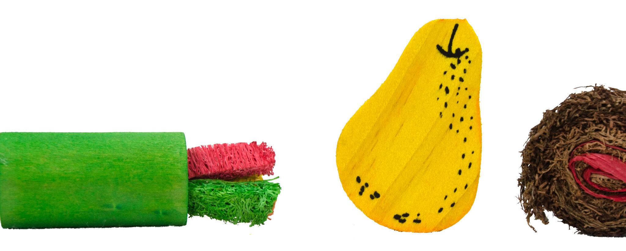 Alternative view of Pawise Wooden Loofah Pretty Toys