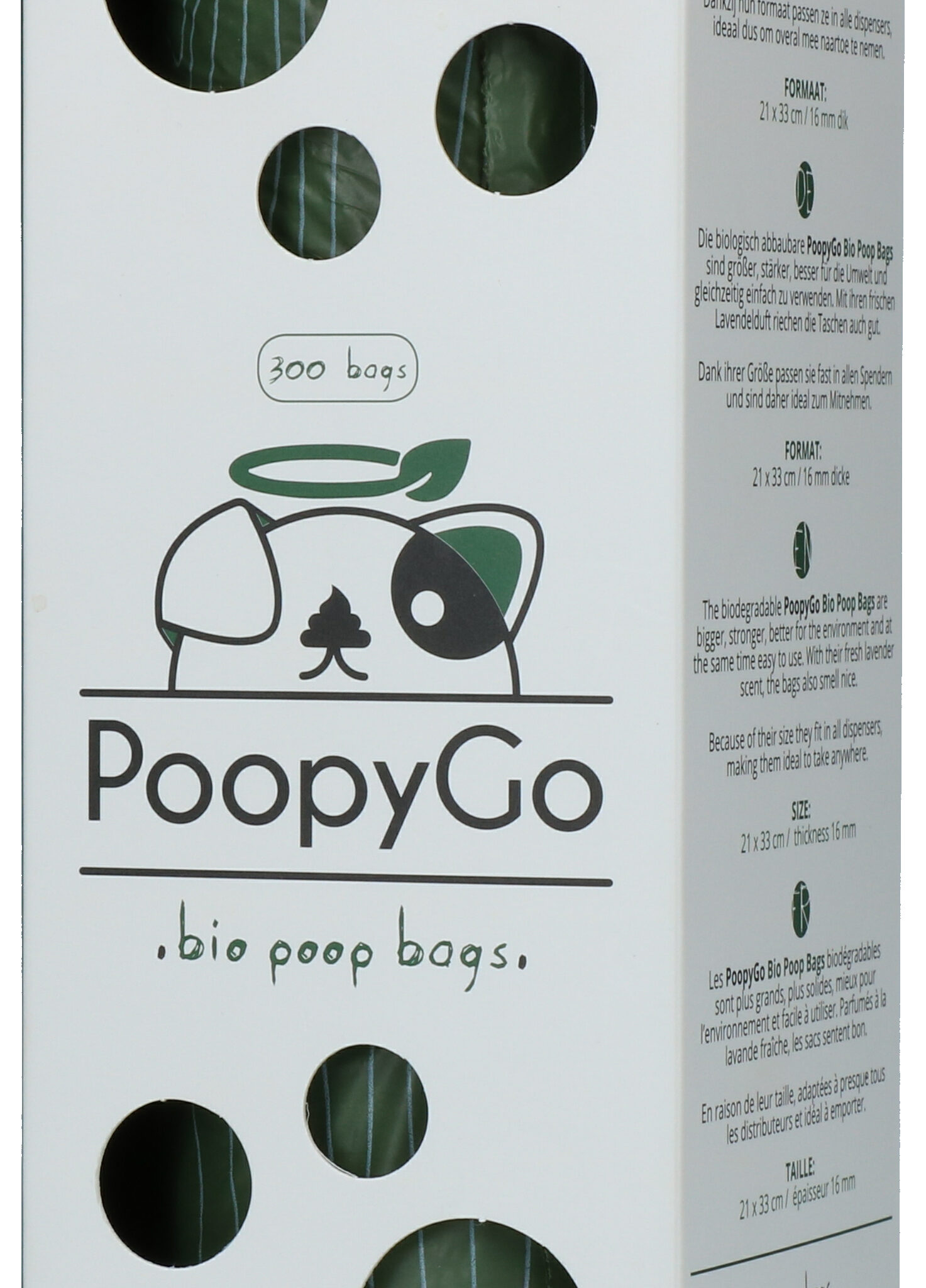 Alternative view of PoopyGo Eco friendly Tissue Box Lavendelgeur (300 st)