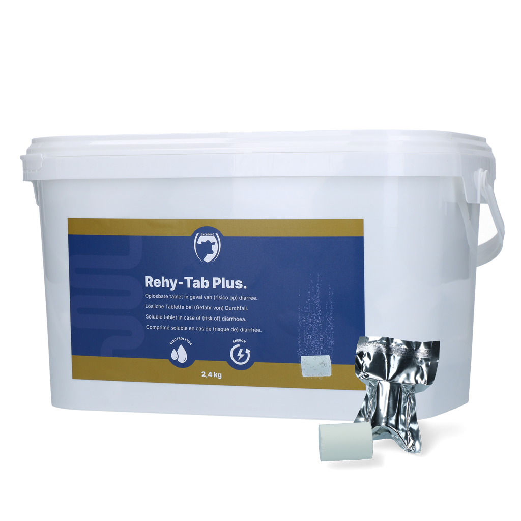Excellent Rehy-Tab Plus (Bruistablet diarree) 2,4 kg (48 tabs)