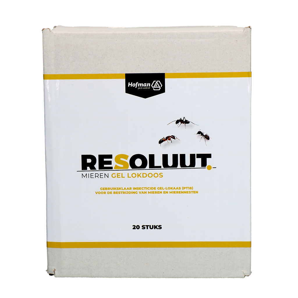 Alternative view of Resoluut Mieren Gel Lokdoos 20 stuks
