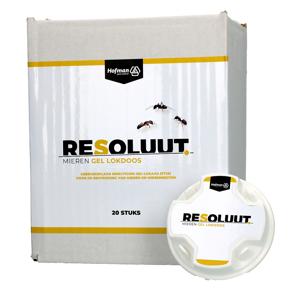 Resoluut Mieren Gel Lokdoos 20 stuks