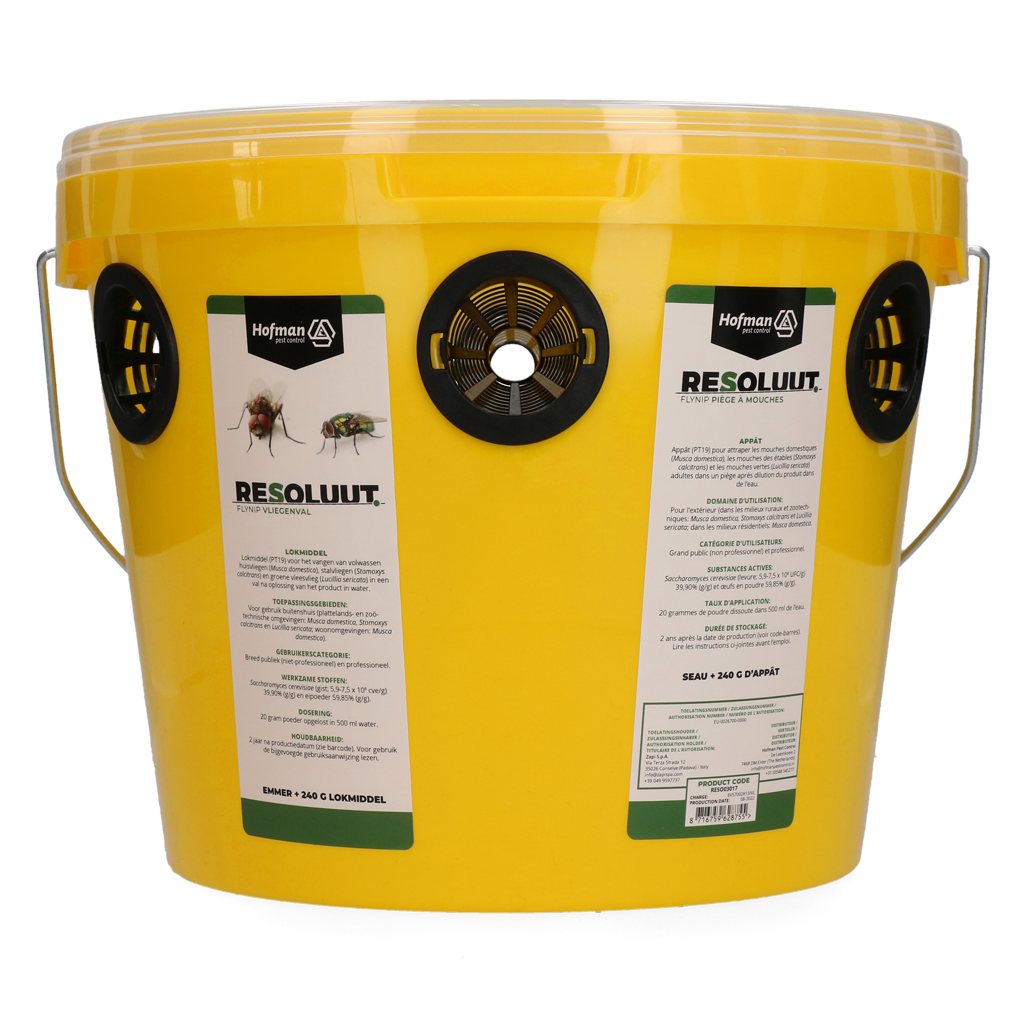 Alternative view of Resoluut FlyNip Vliegenval