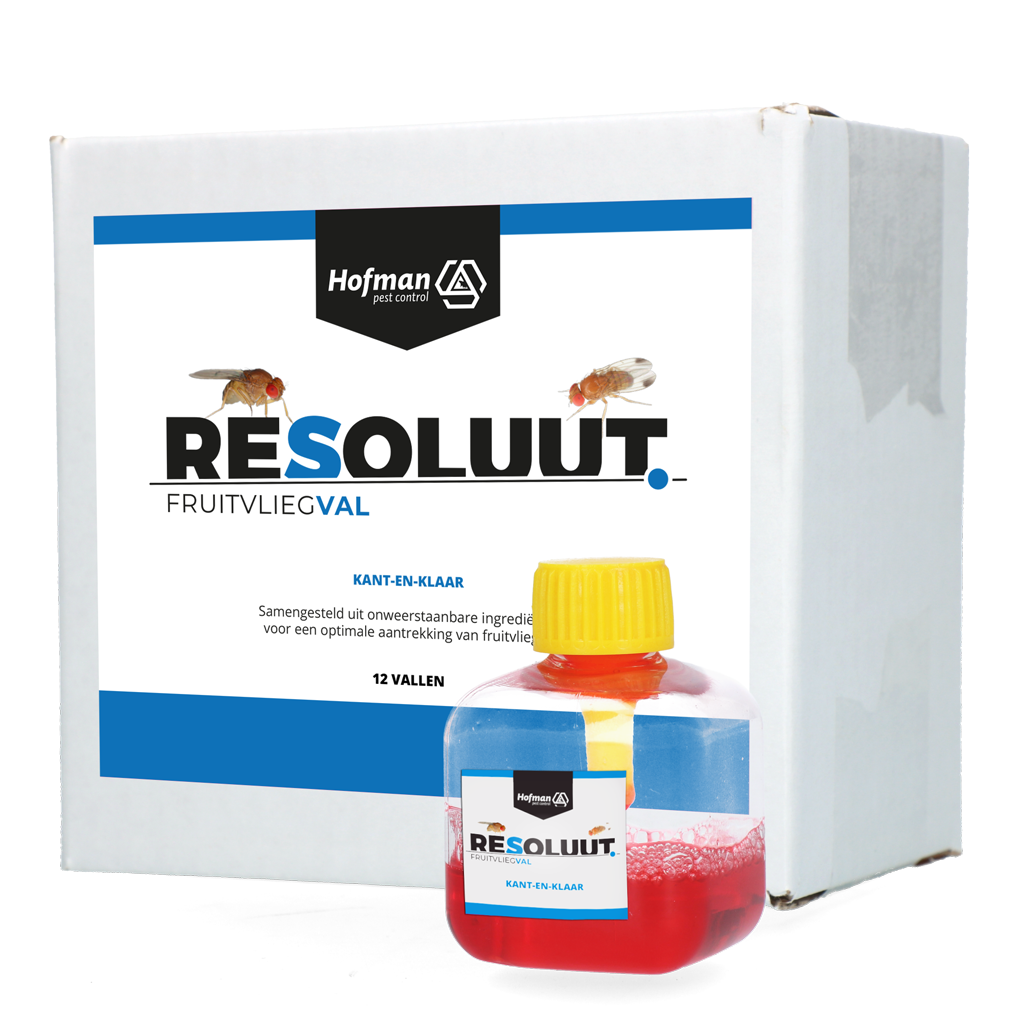 Resoluut Fruitvliegval 12 vallen