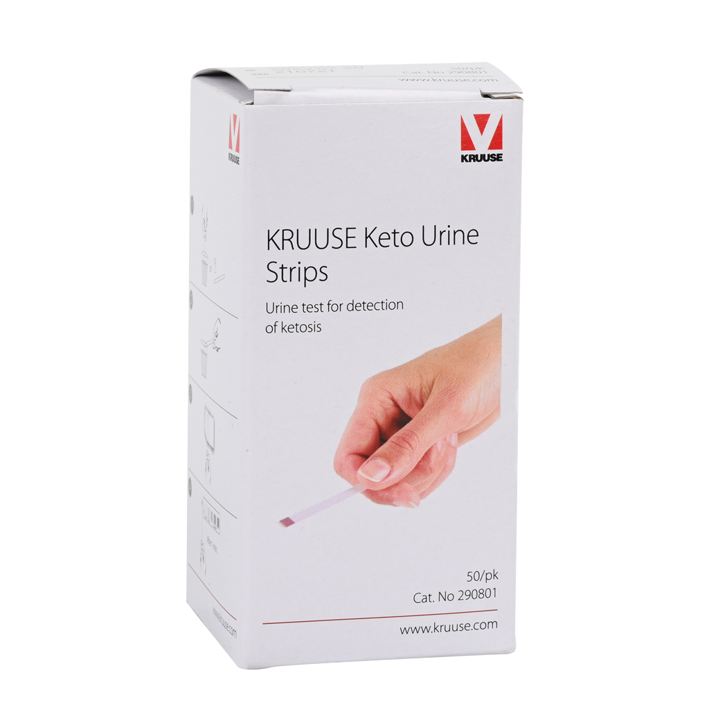 Alternative view of KRUUSE Ketose Urine Teststrips 50 stuks