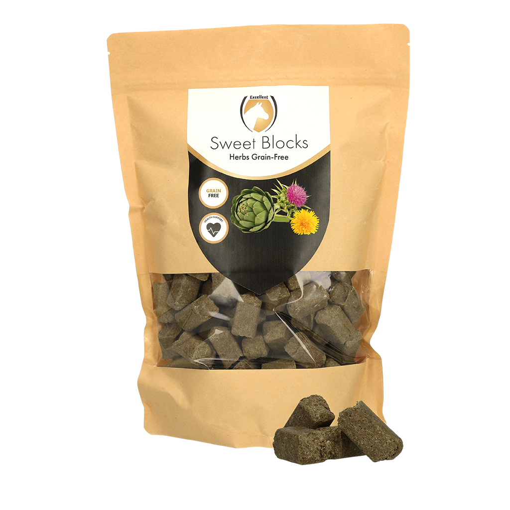 Excellent Horse Sweet Blocks Grain-Free Herbs 1 kg