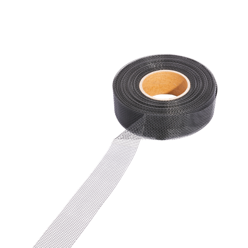 Alternative view of Ventilatieband RVS Zwart 30 m x 5 cm