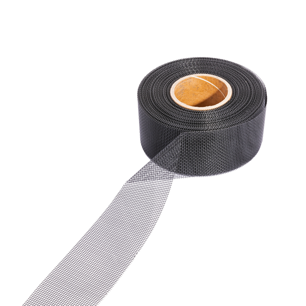 Alternative view of Ventilatieband RVS Zwart 30 m x 8 cm