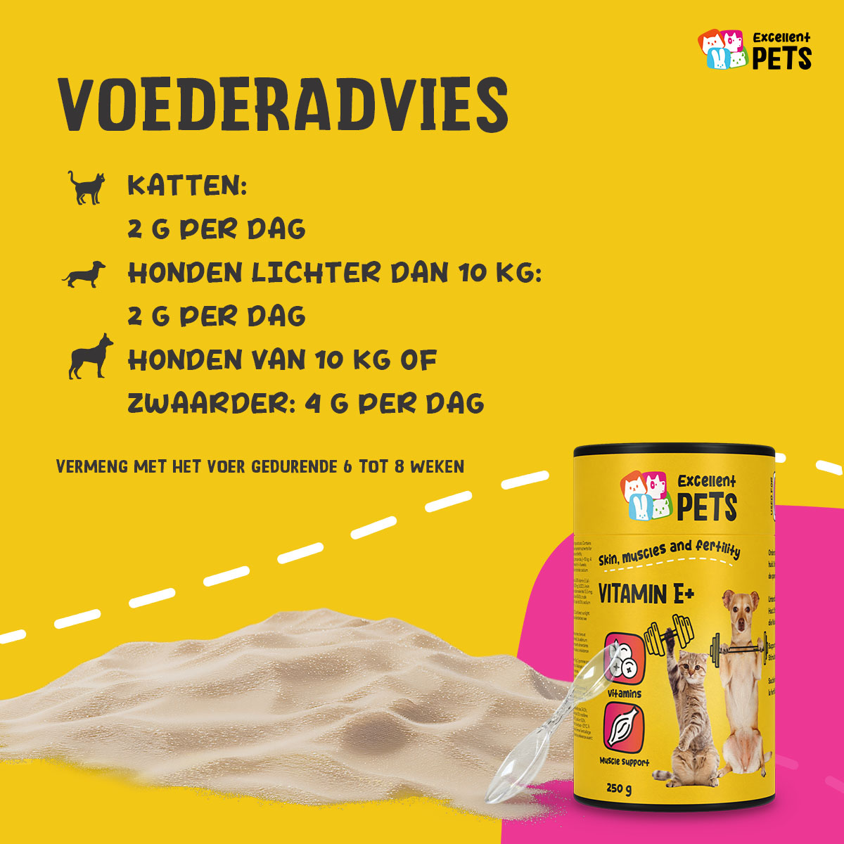 Alternative view of Excellent Pets Vitamin E+ 250 g