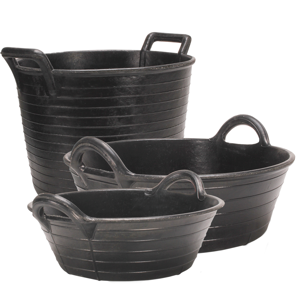 Voertrog rubber 11 l