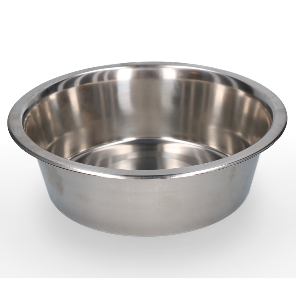 Voer- & Drinkbak RVS Ø 28 cm