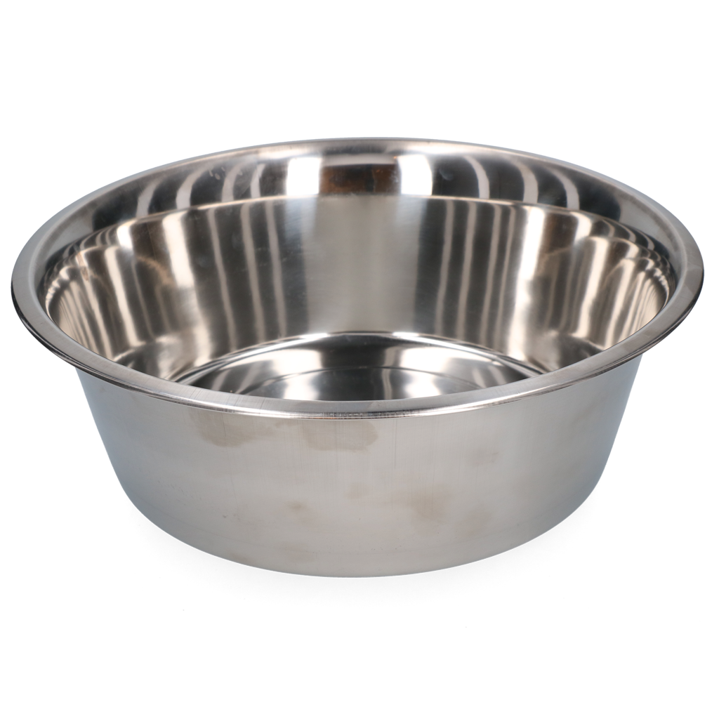 Voer- & Drinkbak RVS Ø 34 cm