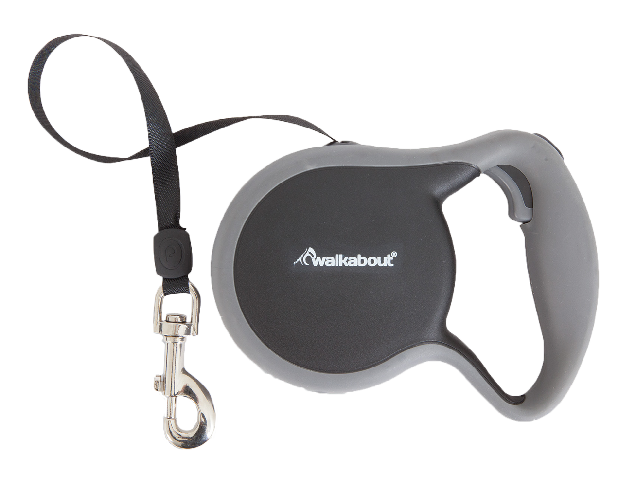 Walkabout Retractable Leash Zwart XS