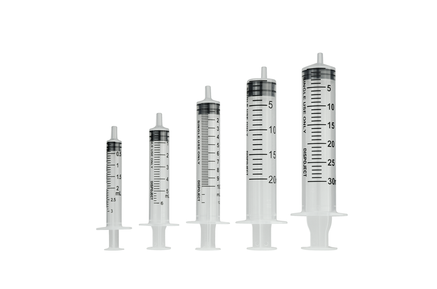 Génia Dispoject 3-delige Wegwerpspuit 2-3 ml
