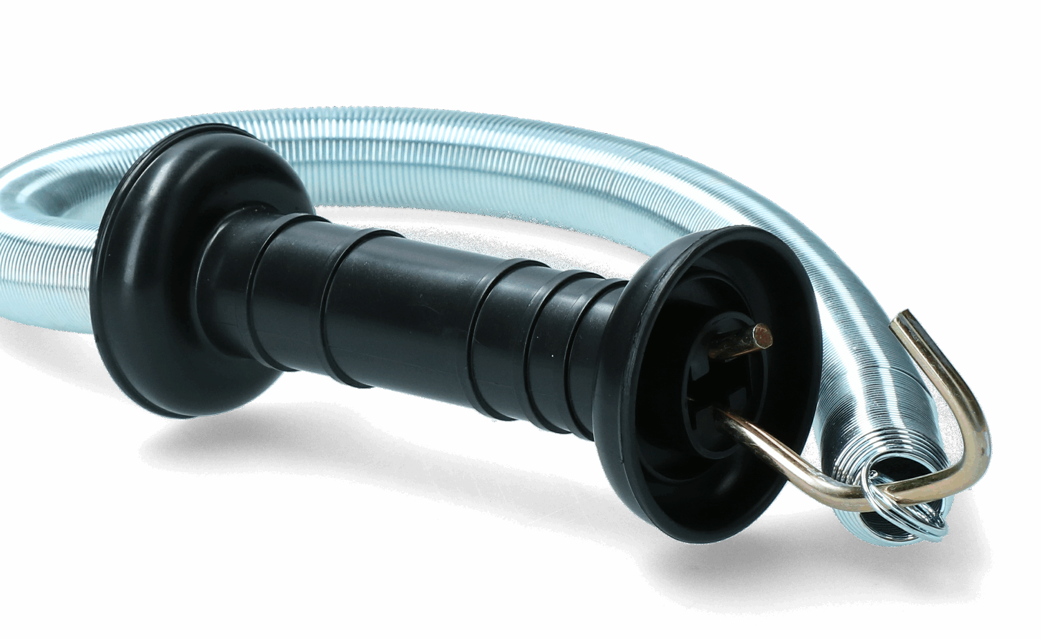 ZoneGuard poortgreep met veer 25 mm