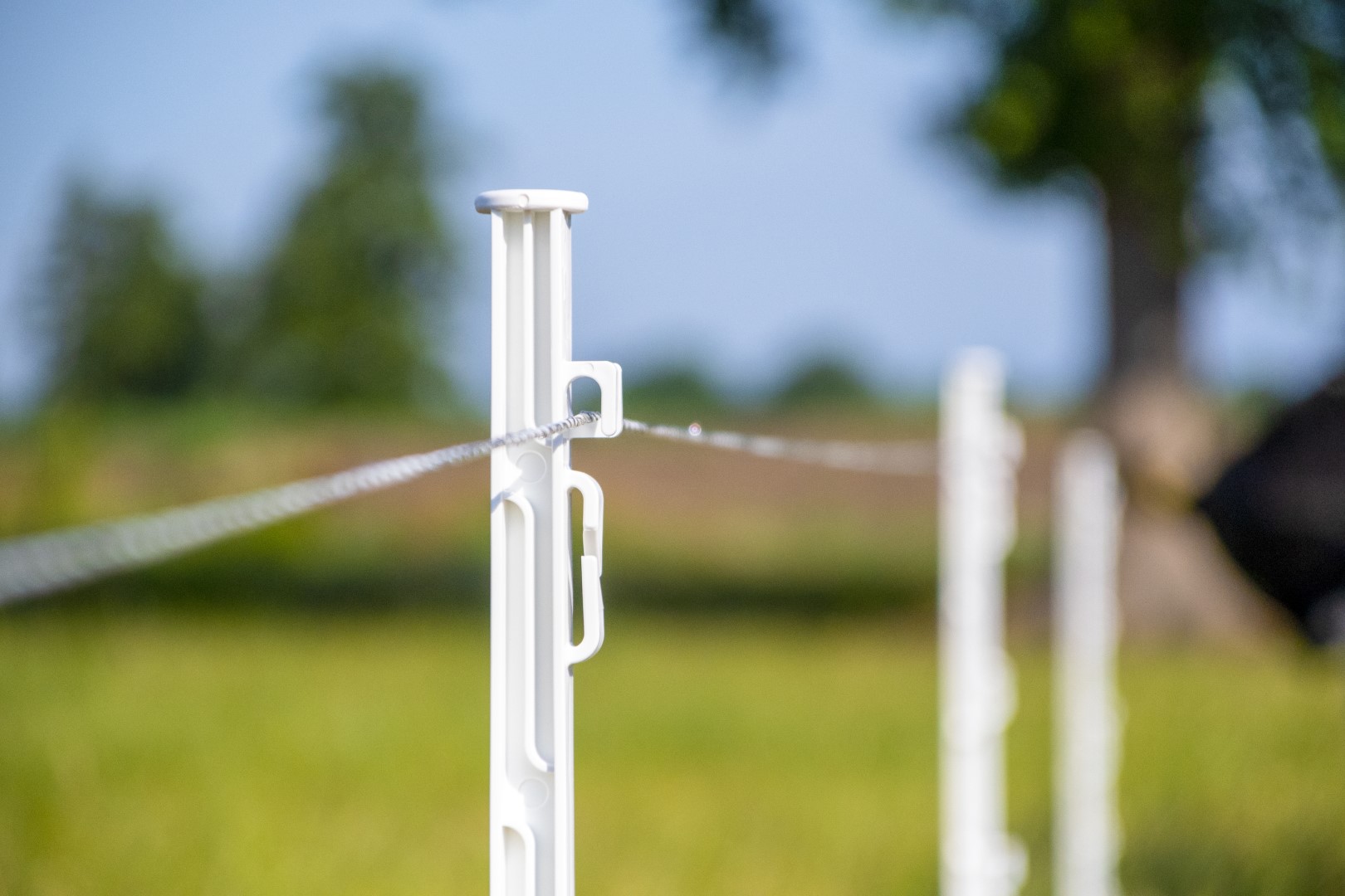 Alternative view of ZoneGuard Kunststof Instappaal 105 cm wit