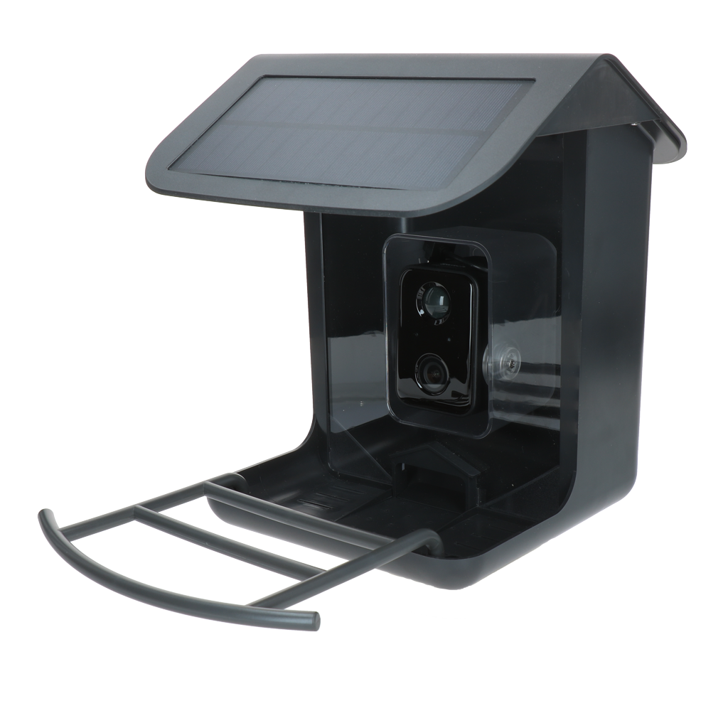 Alternative view of AI Bird Feeder met Camera