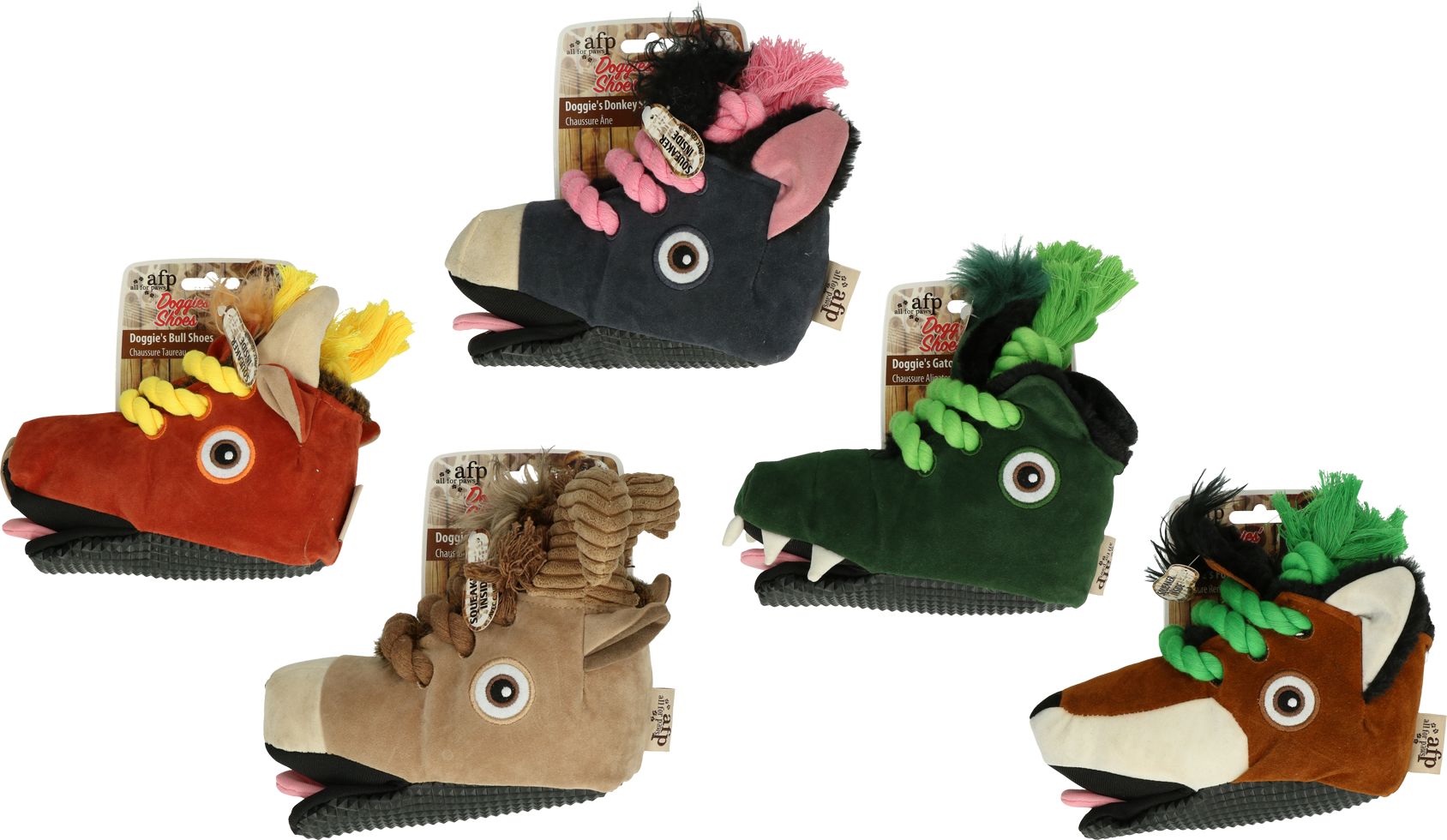 Alternative view of AFP Doggies' Shoes Alligator