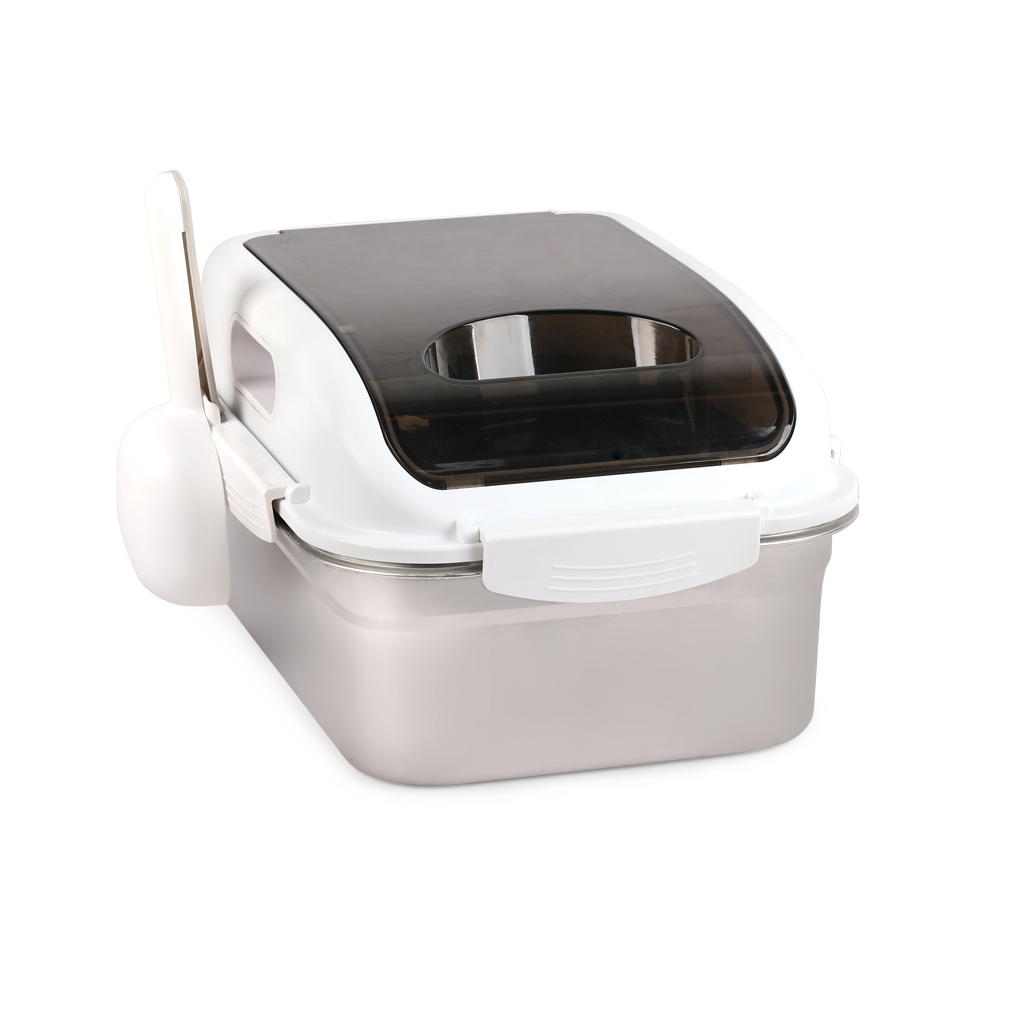 Alternative view of AFP Stainless Steel Pet Food Container