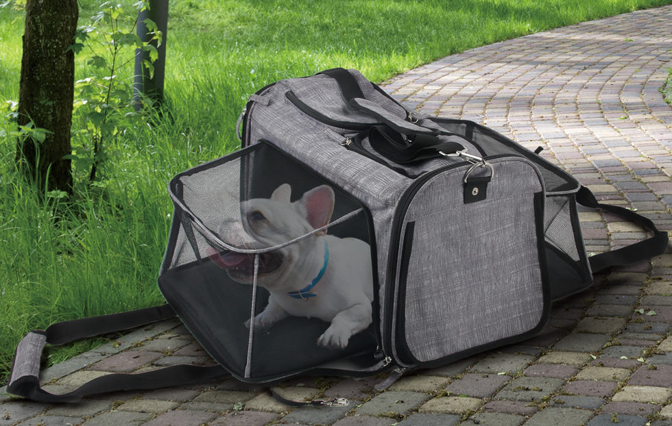 Alternative view of AFP Travel Dog - Rolling Pet Carrier
