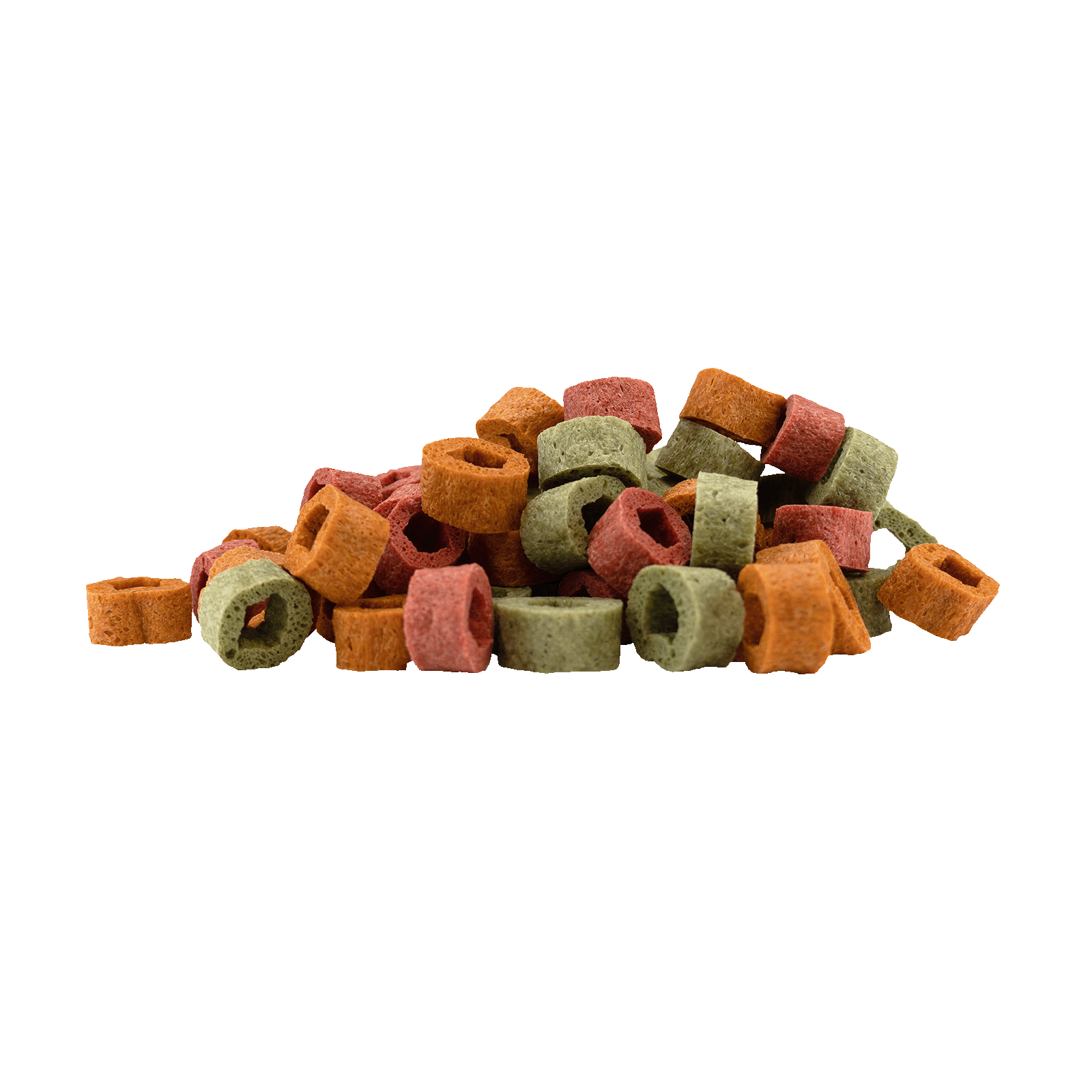 Alternative view of Braaaf Vegan Snack Mixed Hoops Spinach Pumpkin Beetroot - 1 cm