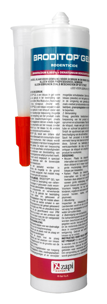 Broditop Gel Rat & Muis 10 x 300 g