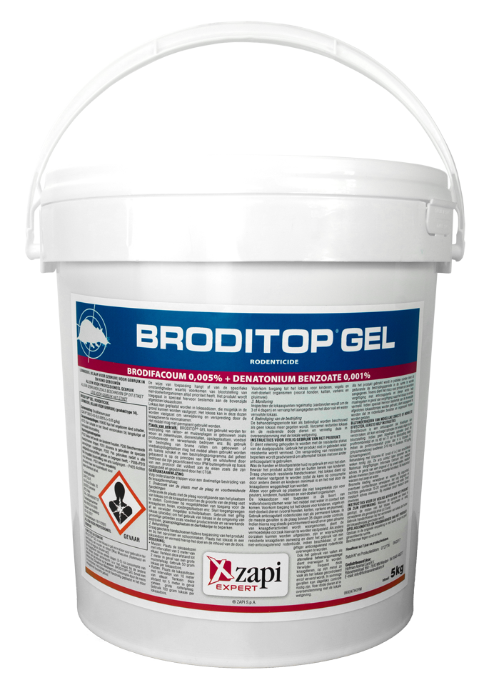 Broditop Gel Rat & Muis 5 kg